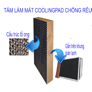 Tấm làm mát cooling pad chống rêu 1500